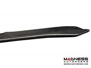 Alfa Romeo Giulia Front Spoiler - Carbon Fiber - QV Style - V2 - Feroce Carbon - Sport/ Ti/ Veloce